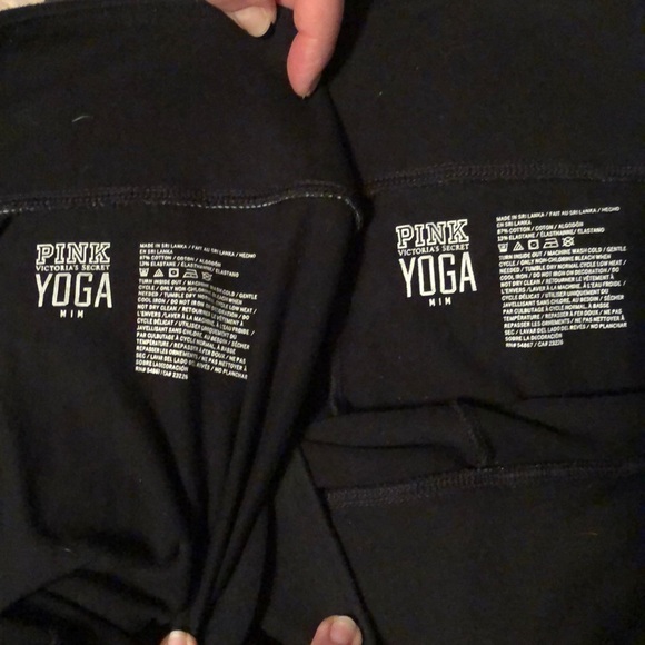 PINK Yoga crop legging pair - Picture 5 of 5